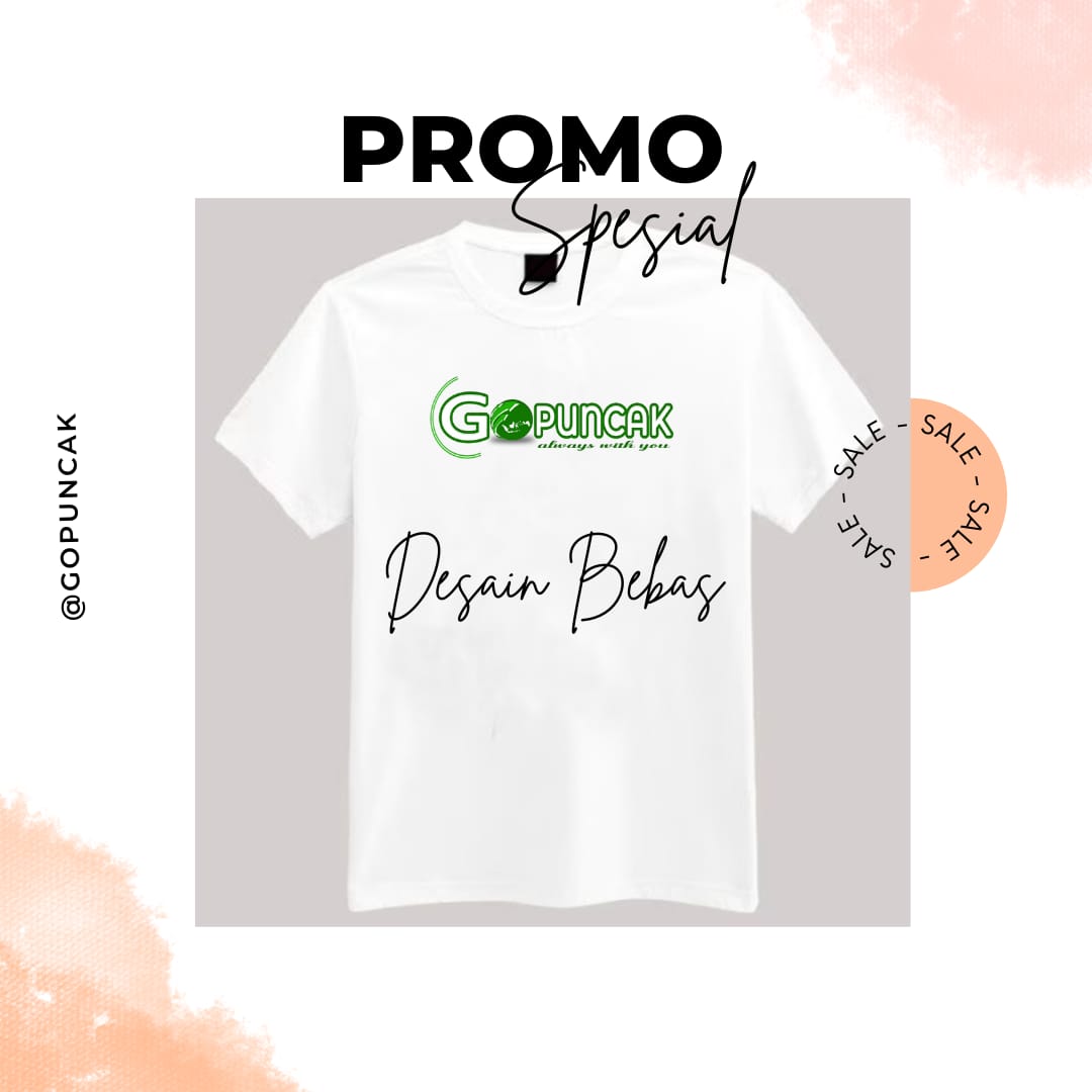 Belanja KAOS SABLON CUSTOM - Kaos sablon pria