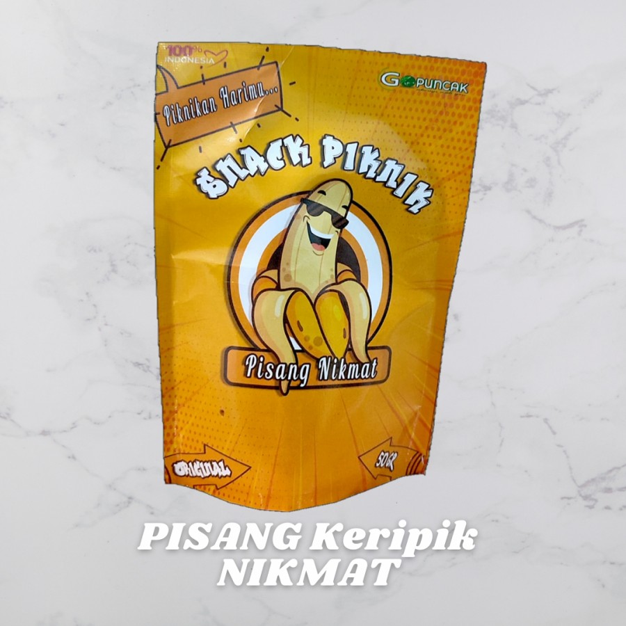 Belanja SNACK - Keripik Pisang Piknik